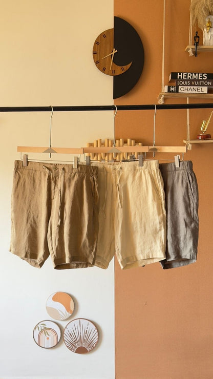 Loro Piana Linen Shorts