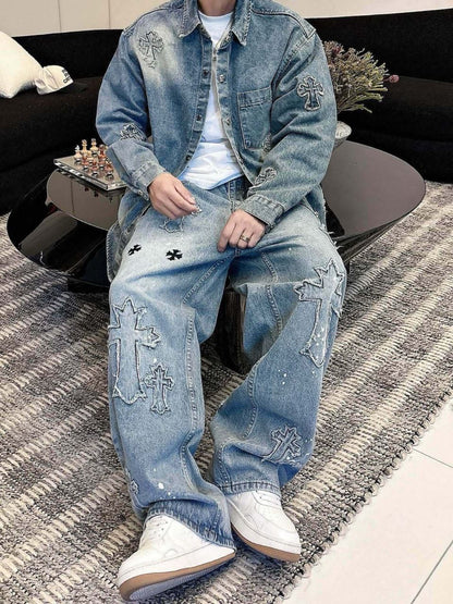 Chrome Hearts Jeans Pants