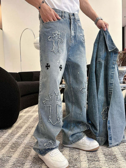 Chrome Hearts Jeans Pants