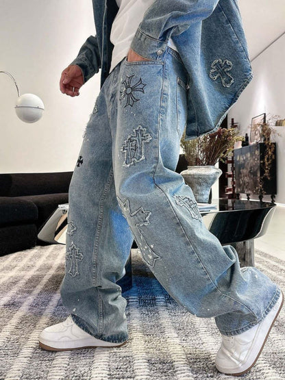 Chrome Hearts Jeans Pants