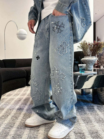 Chrome Hearts Jeans Pants