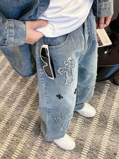 Chrome Hearts Jeans Pants