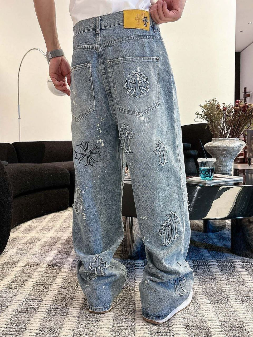Chrome Hearts Jeans Pants