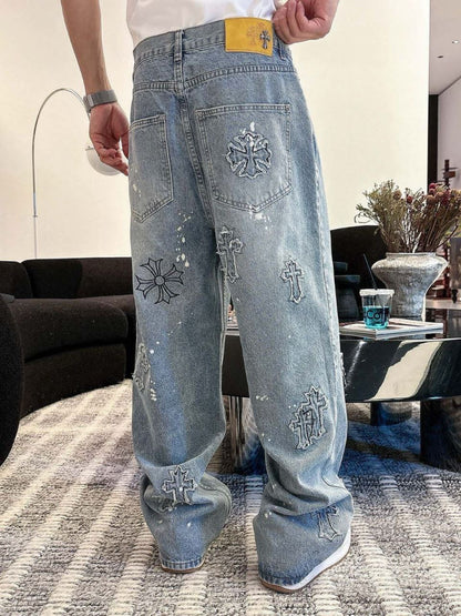 Chrome Hearts Jeans Pants