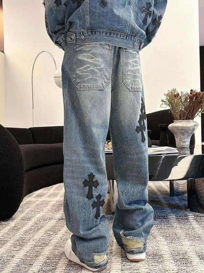 Chrome Hearts Jeans Pants