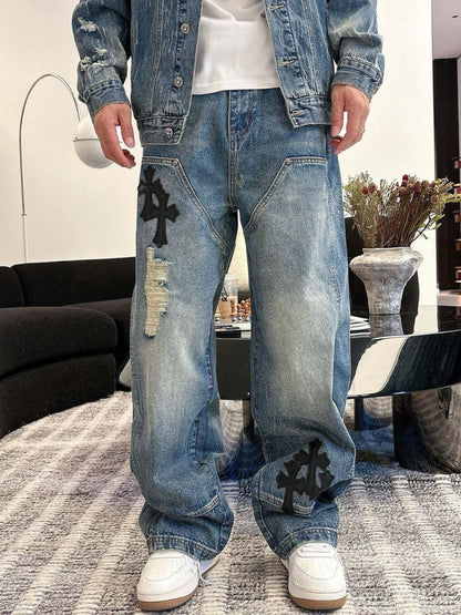 Chrome Hearts Jeans Pants