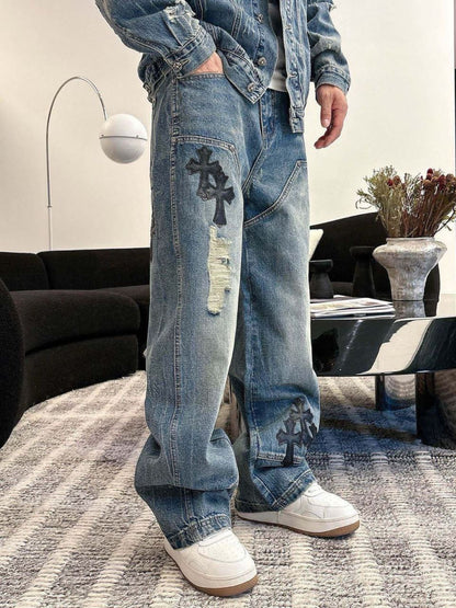 Chrome Hearts Jeans Pants
