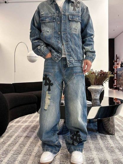 Chrome Hearts Jeans Pants