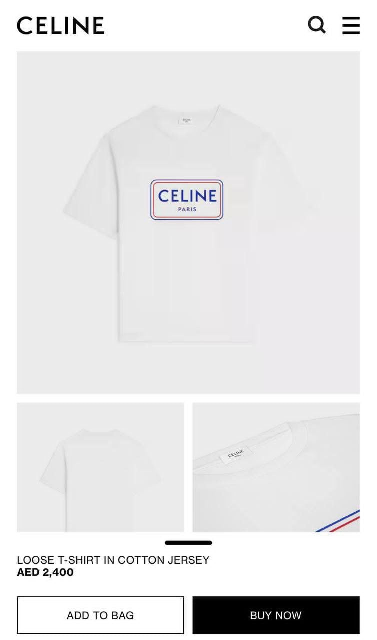 Celine T-shirt