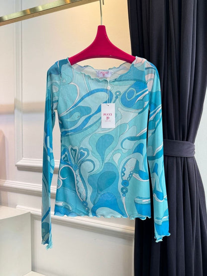 Pucci Long Sleeve Shirt