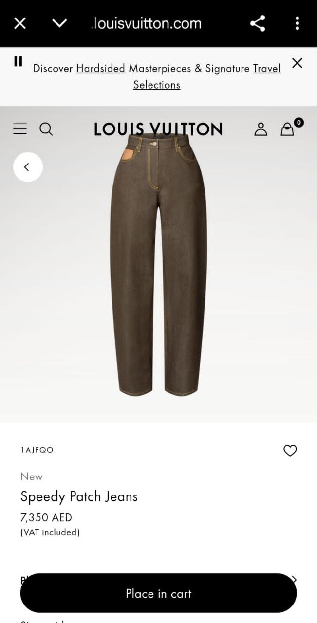 Louis Vuitton Jeans Pants