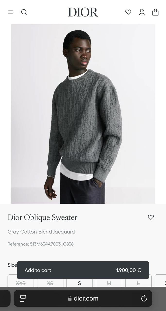 Dior Sweater