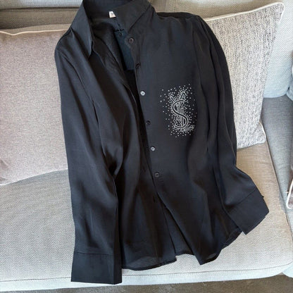 Ysl Long Sleeve Shirt