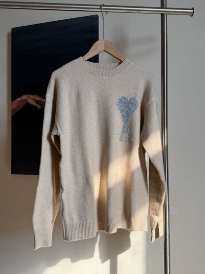 Ami Sweater Polo Sweater