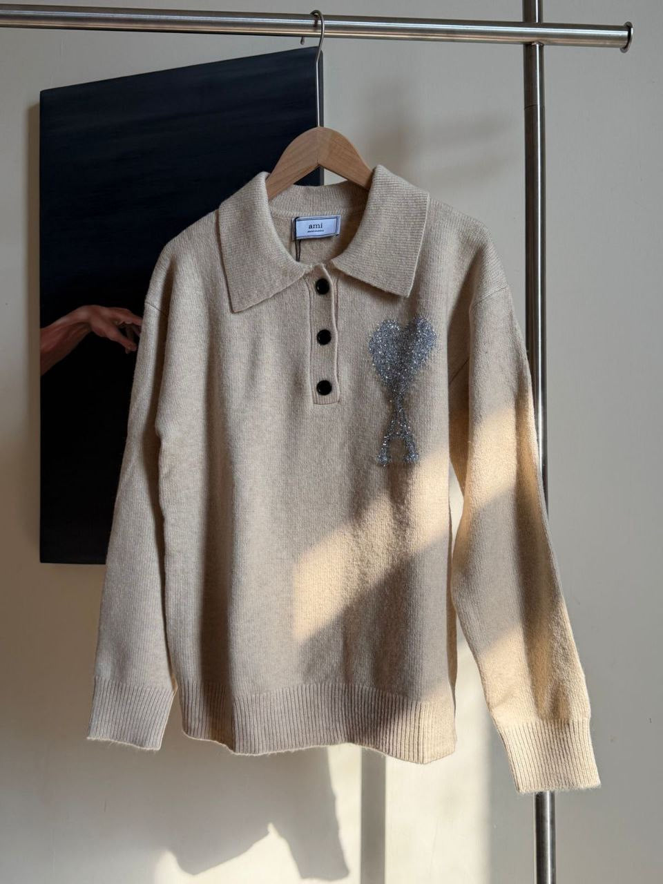 Ami Sweater Polo Sweater