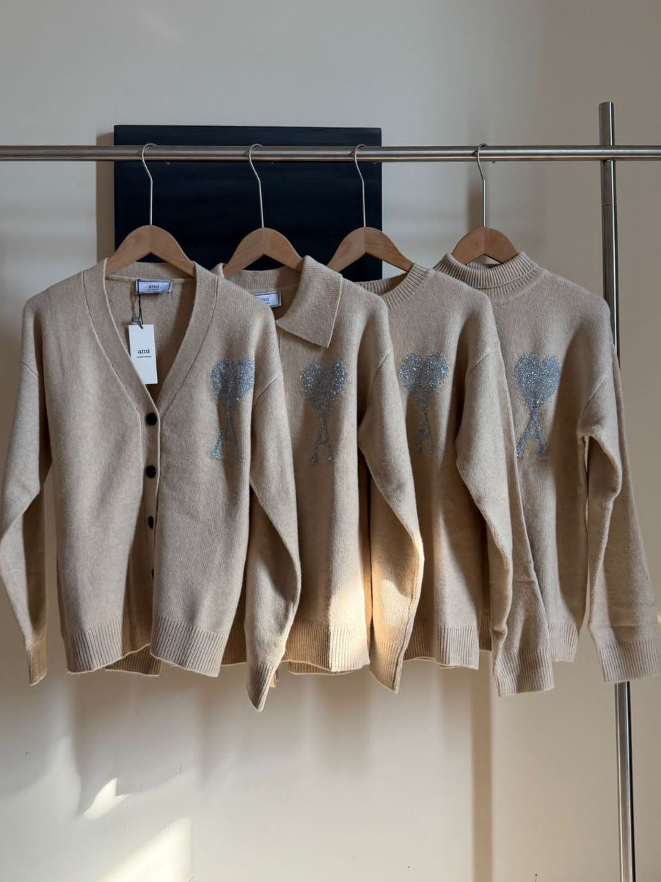 Ami Sweater Polo Sweater