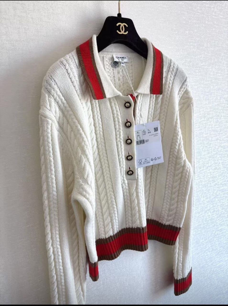 Chanel Polo Sweater