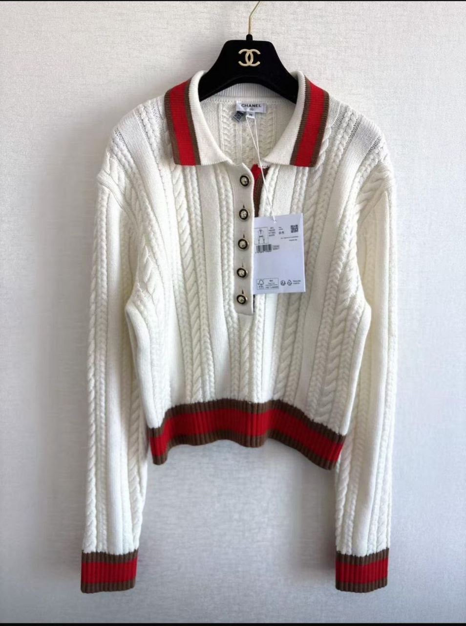 Chanel Polo Sweater