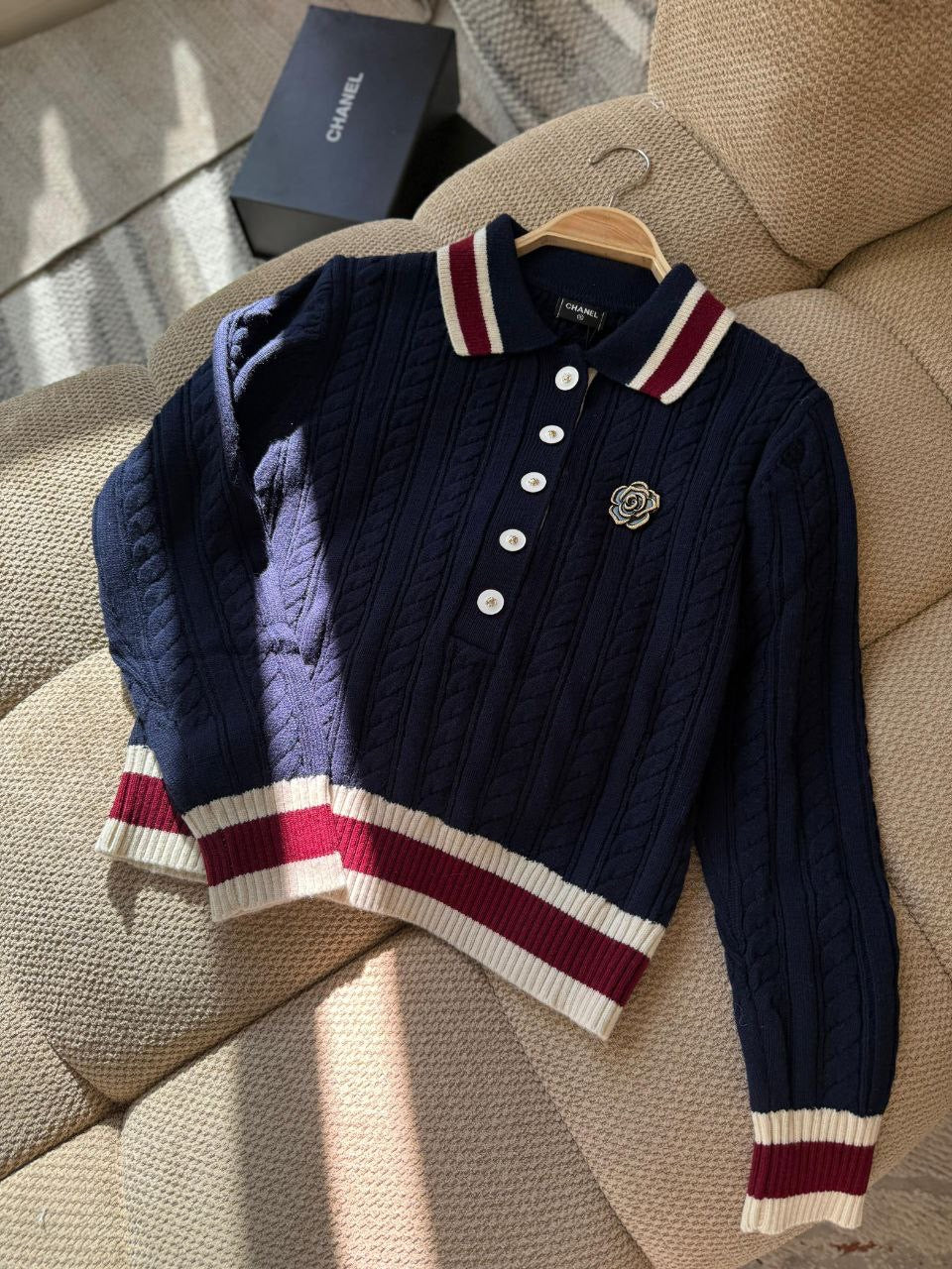 Chanel Polo Sweater
