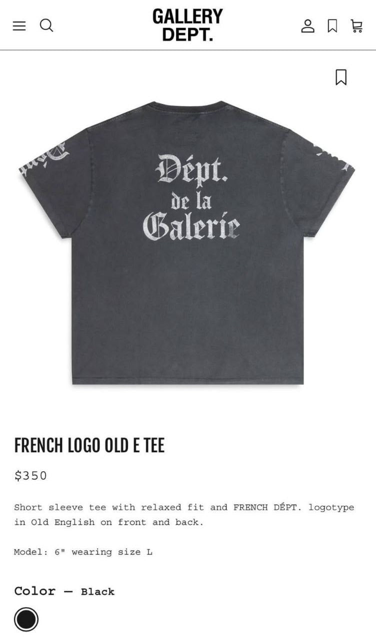 Gallery Dept T-Shirt