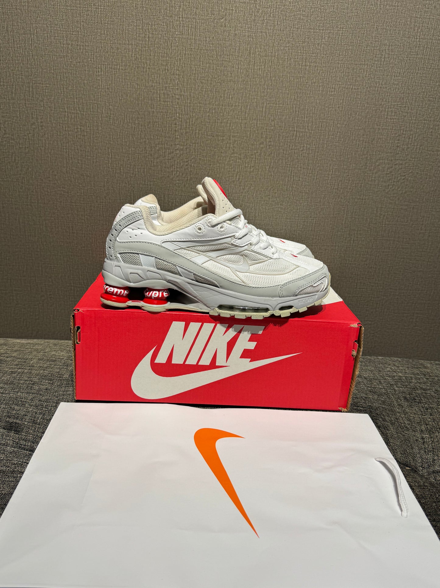 Nike Shox Ride 2 Supreme White