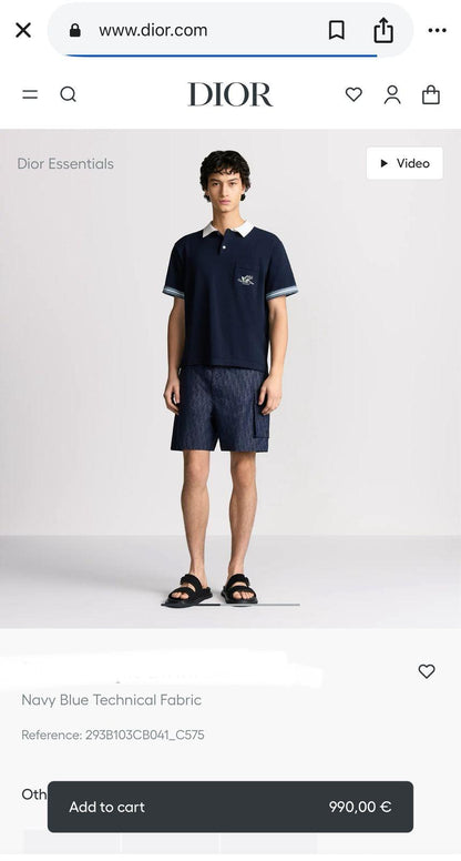 Dior Polo T-Shirt