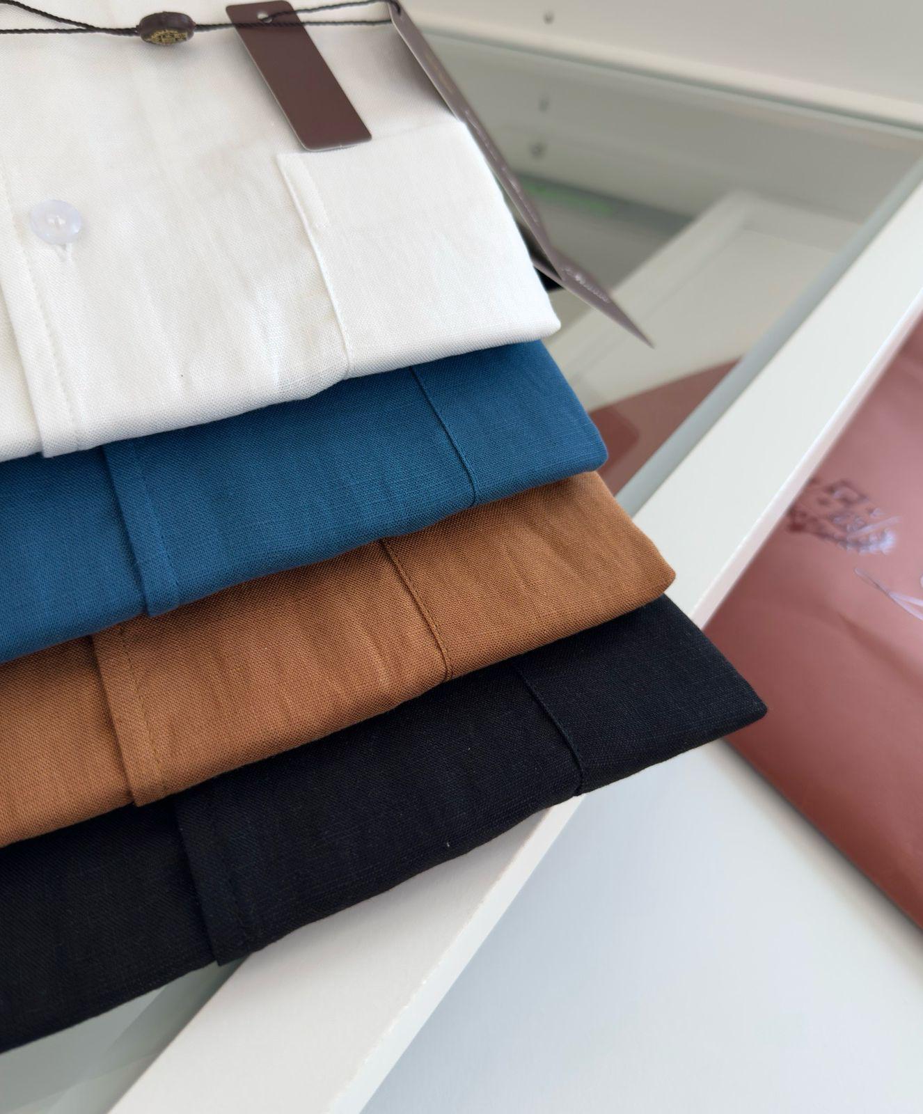 Loro Piana Lenin Shirt 4 colors