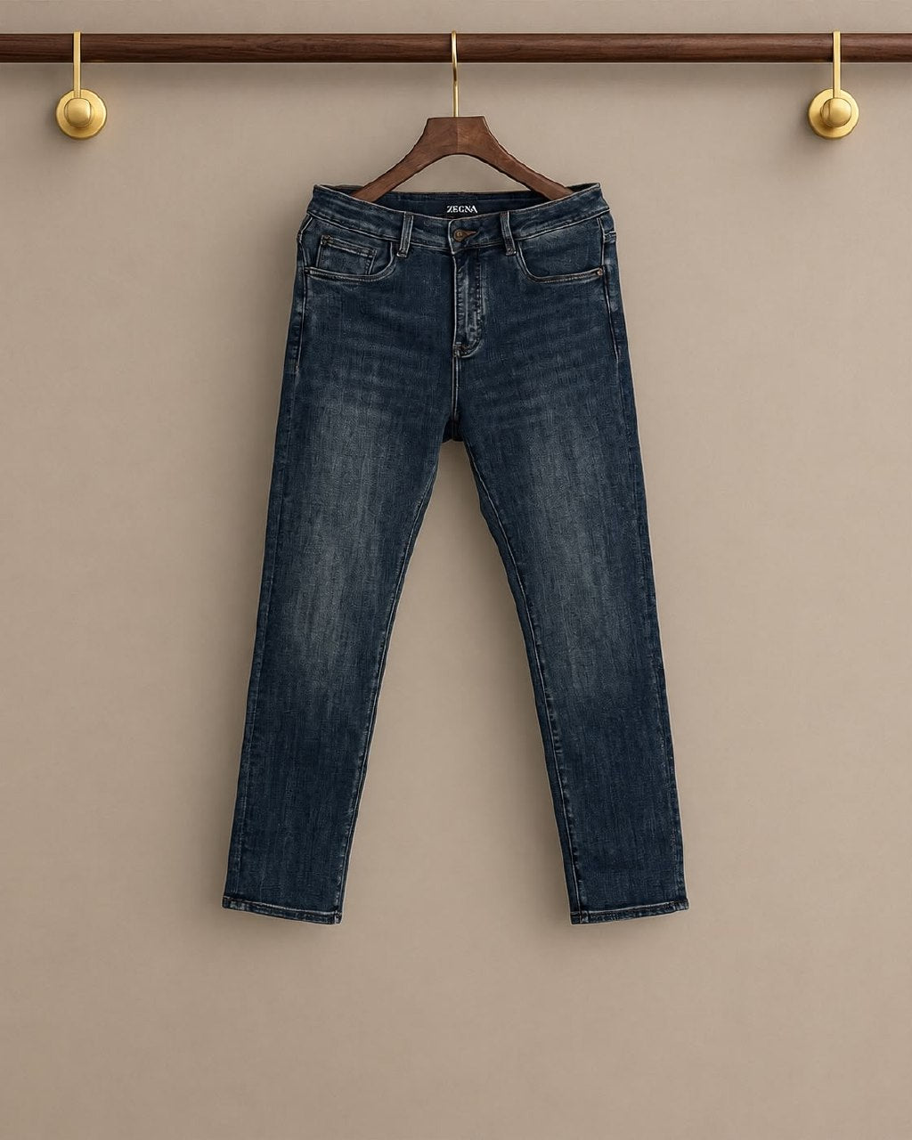 Zegna Tapered Jeans Pants - Blue