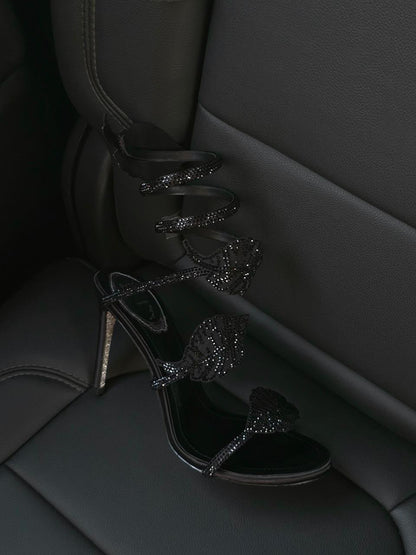 Rene Caovilla Heels - Black
