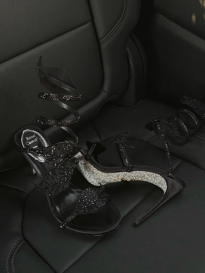 Rene Caovilla Heels - Black