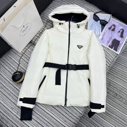 Prada Hooded Jacket - White