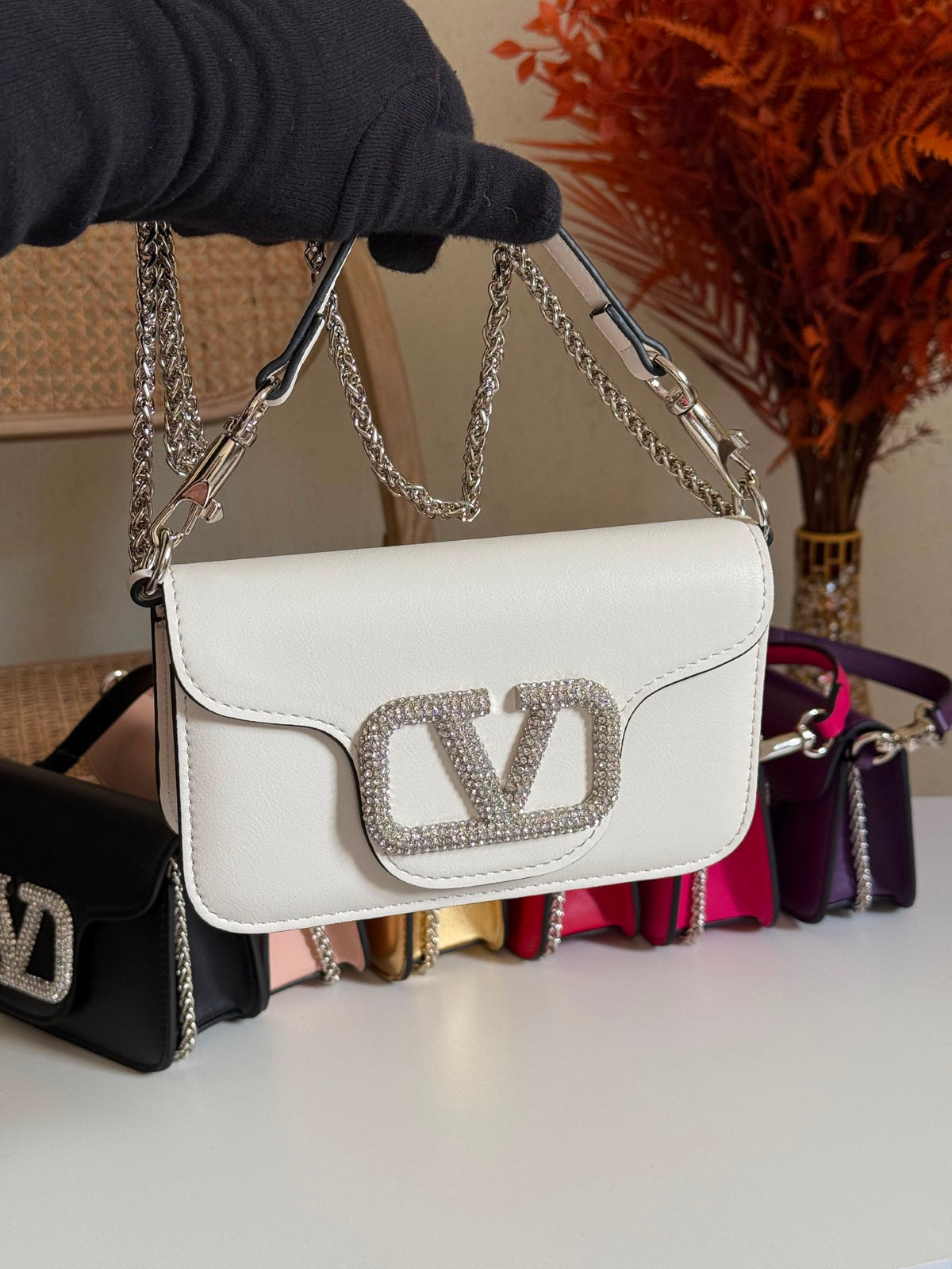 Valentino Shoulder Bag - White