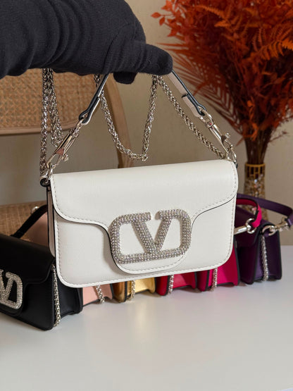 Valentino Shoulder Bag - White