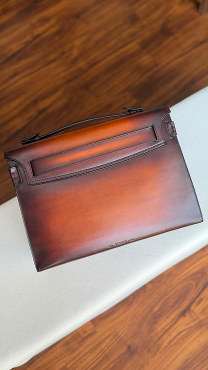 Berluti Briefcase - Brown