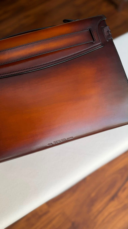 Berluti Briefcase - Brown