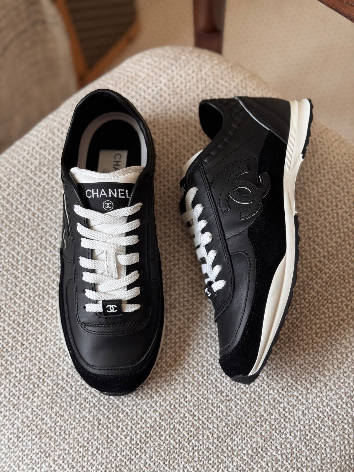 Chanel Sneakers - Black