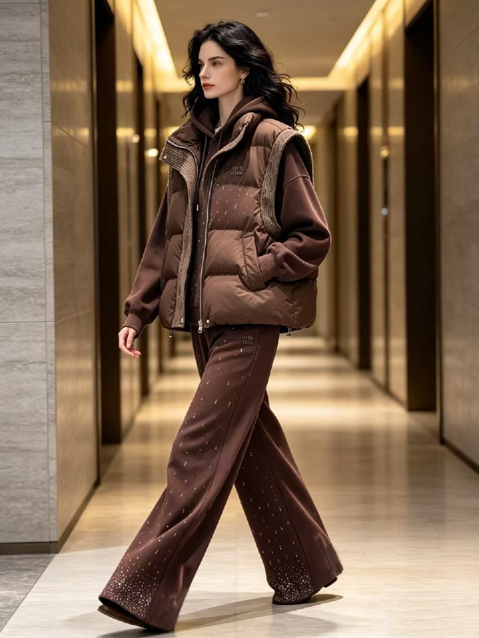 Miu Miu Set - Brown