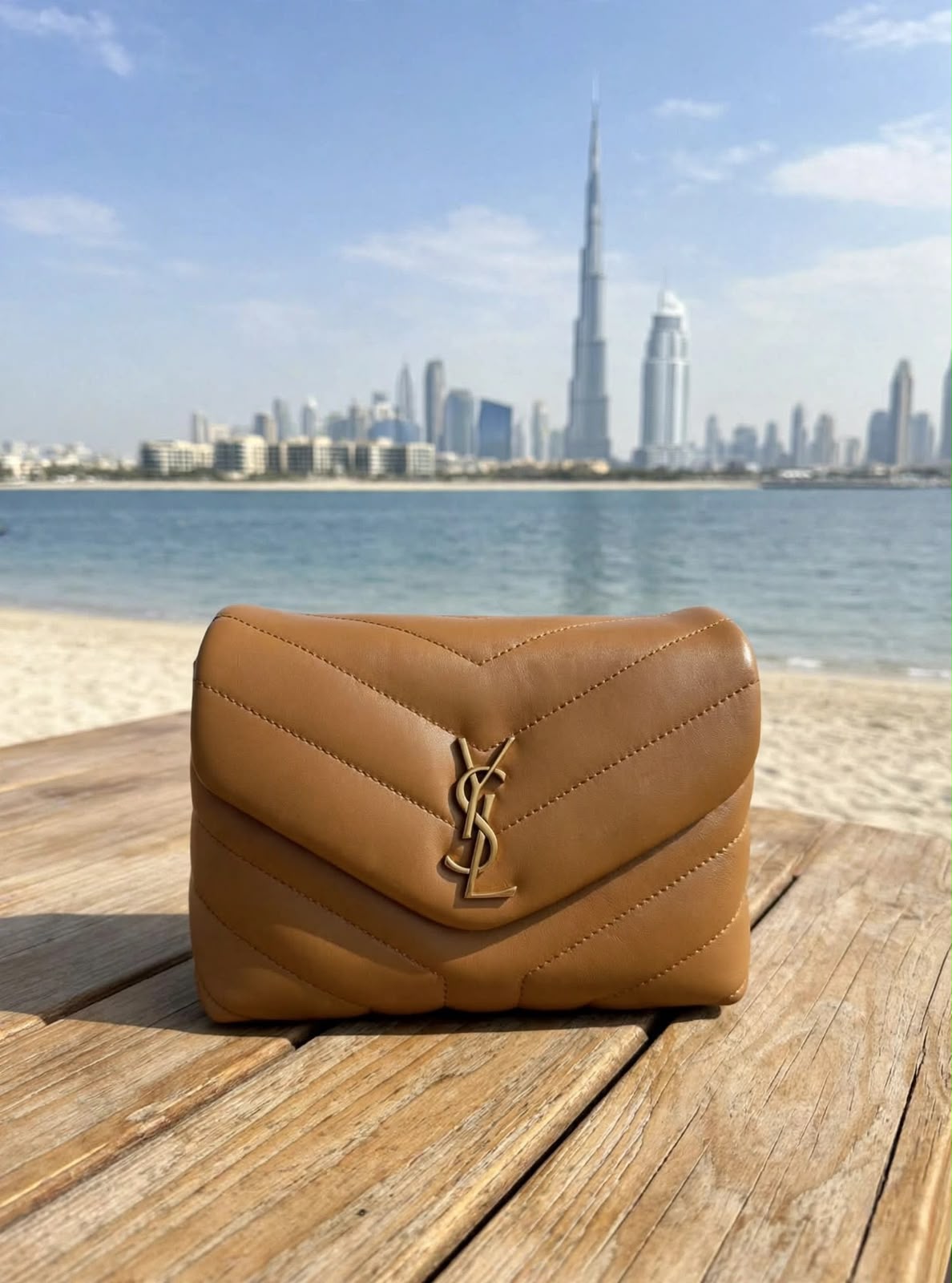 YSL Shoulder Bag - Brown