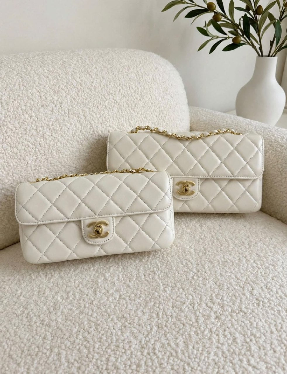 Chanel Shoulder Bag - Black, Yellow, White, Pink