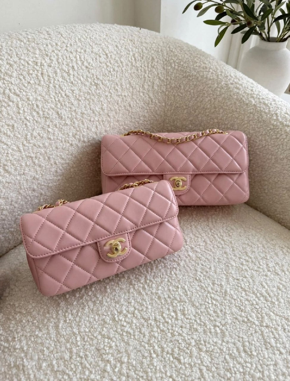 Chanel Shoulder Bag - Black, Yellow, White, Pink