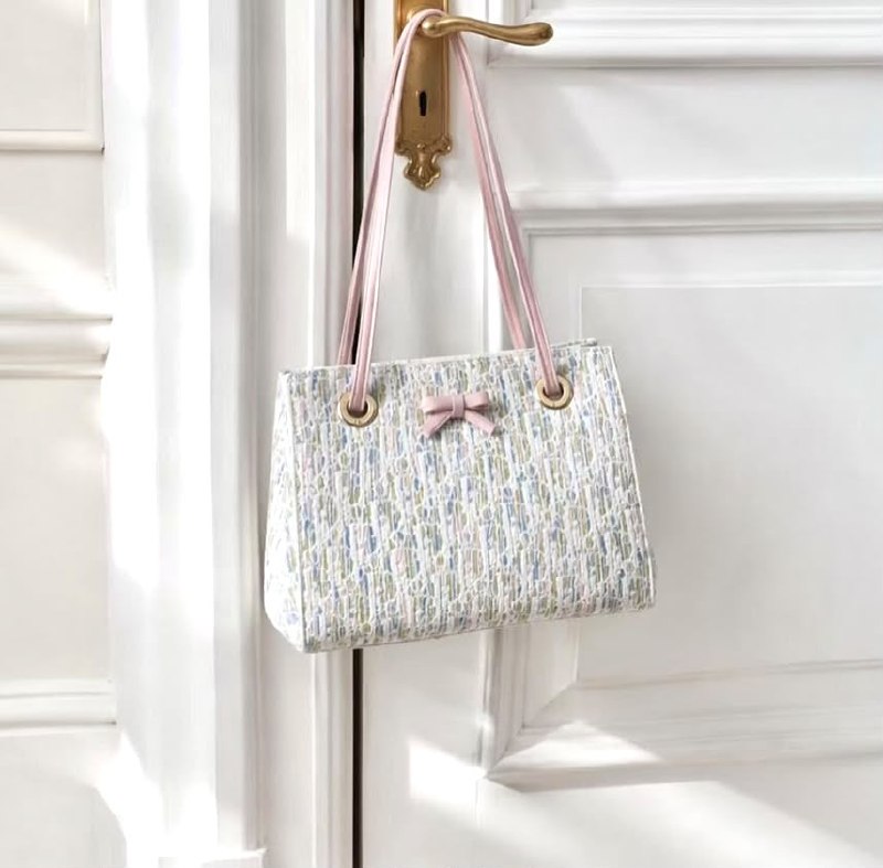 Dior Bow Tote Bag - Multi