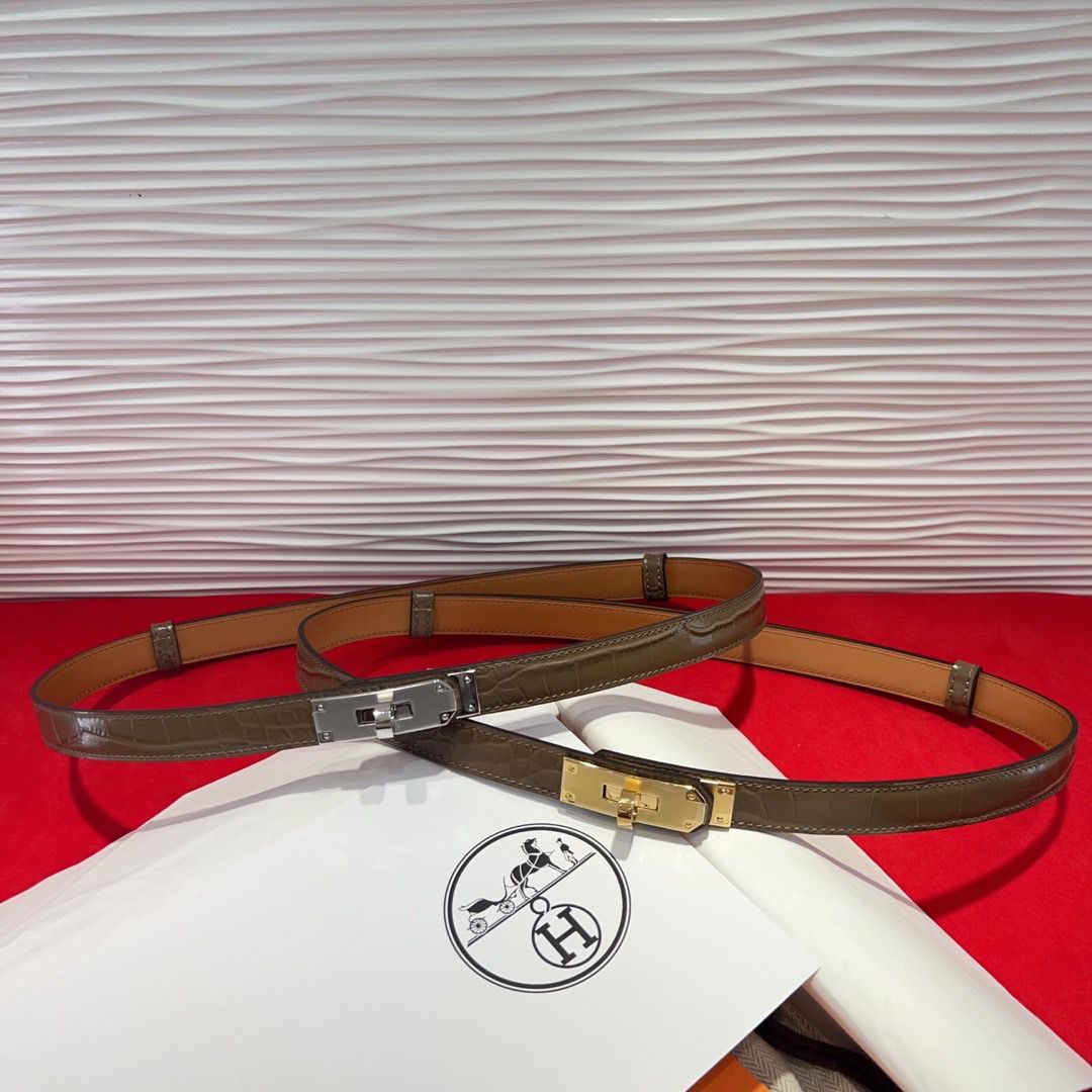 Hermes Belt - Taupe