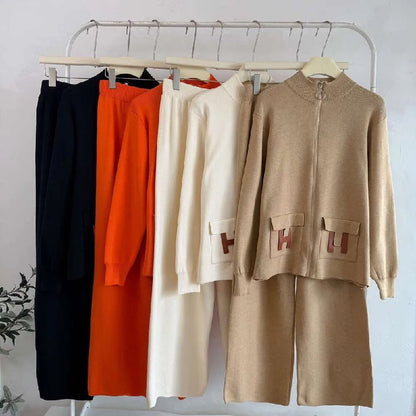Hermes Set - Orange, White, Black, Beige