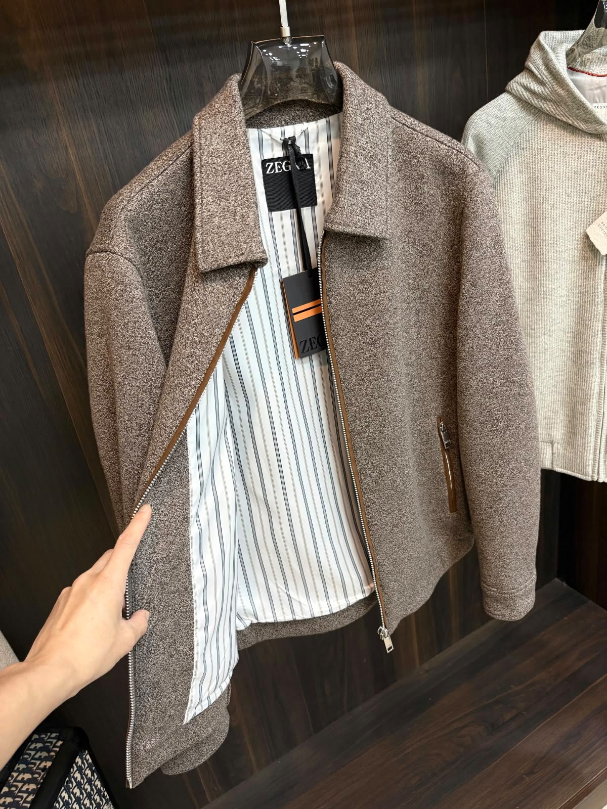 Zegna Jacket - Brown