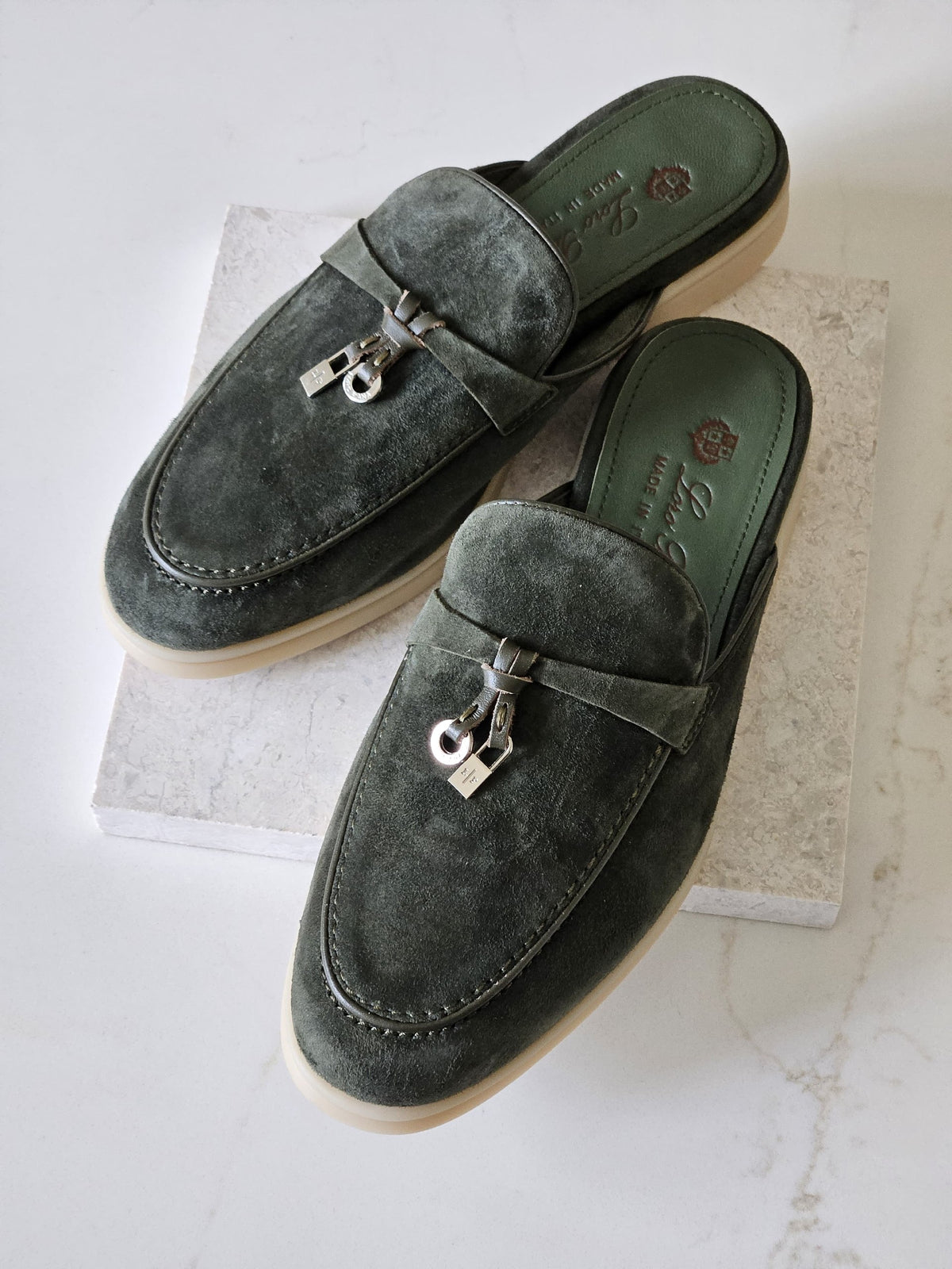 Loro Piana Mule - Grey