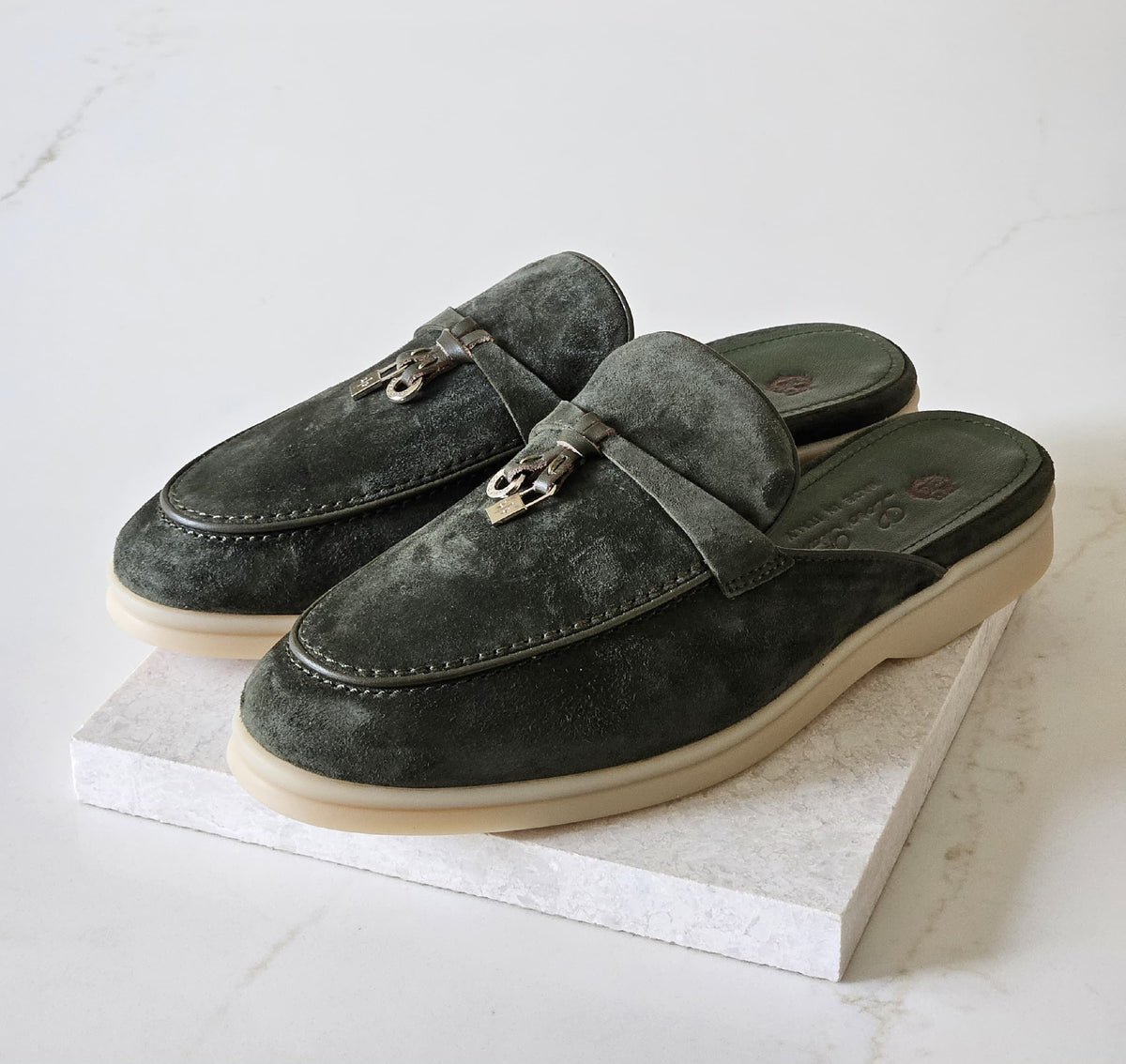Loro Piana Mule - Grey