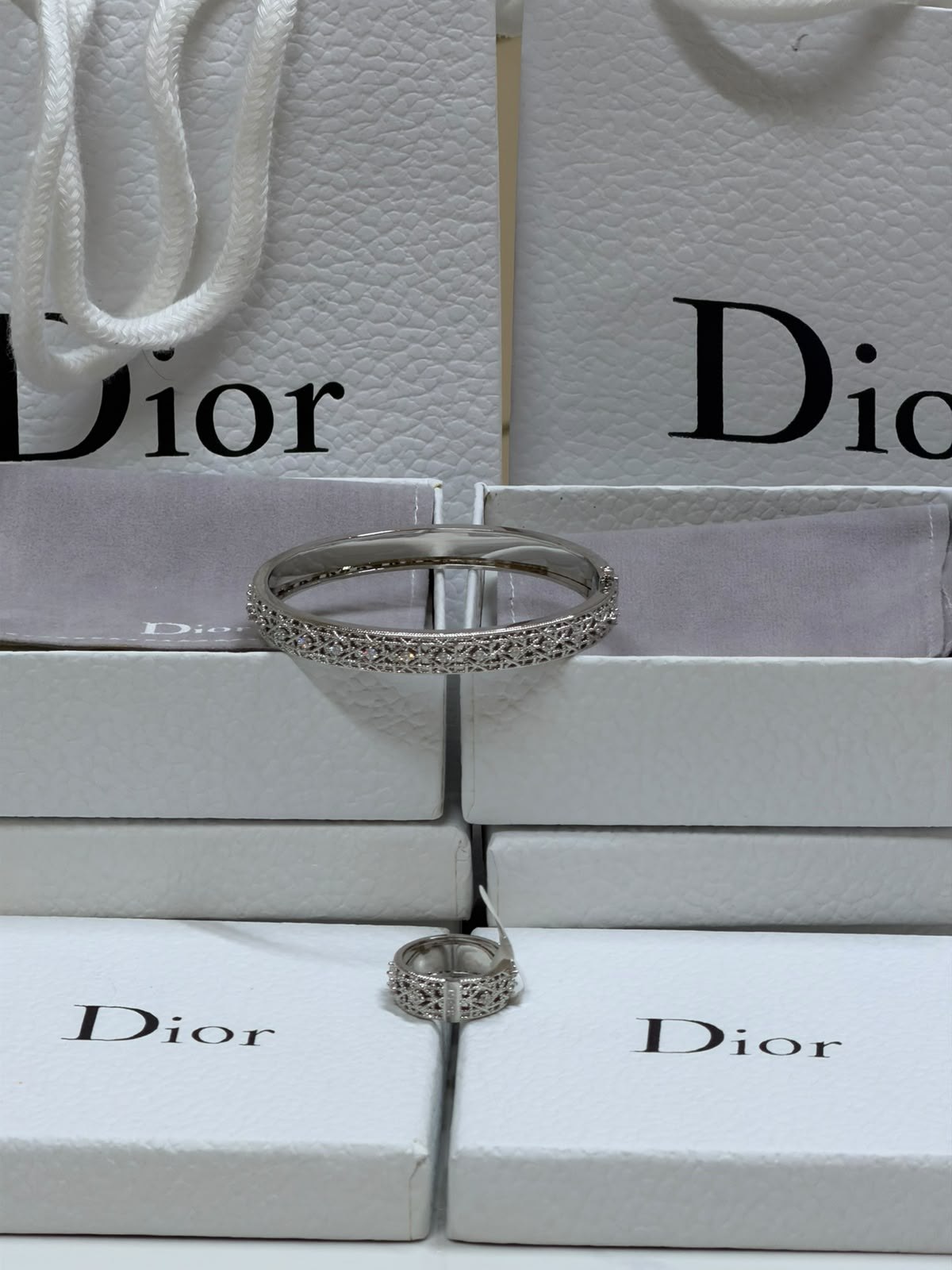 Dior Jewelry Set - Silver