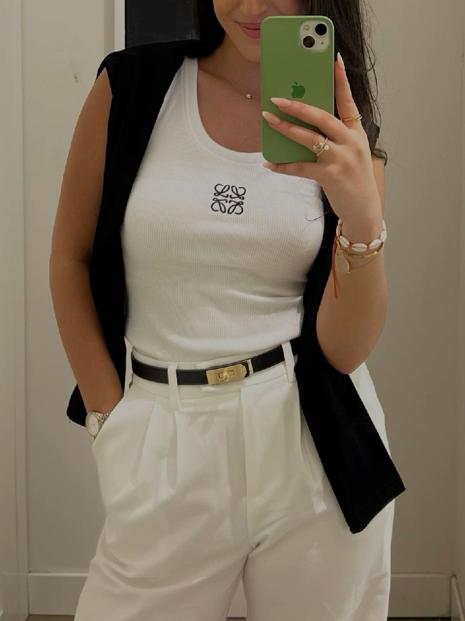 Loewe Tank Top - White