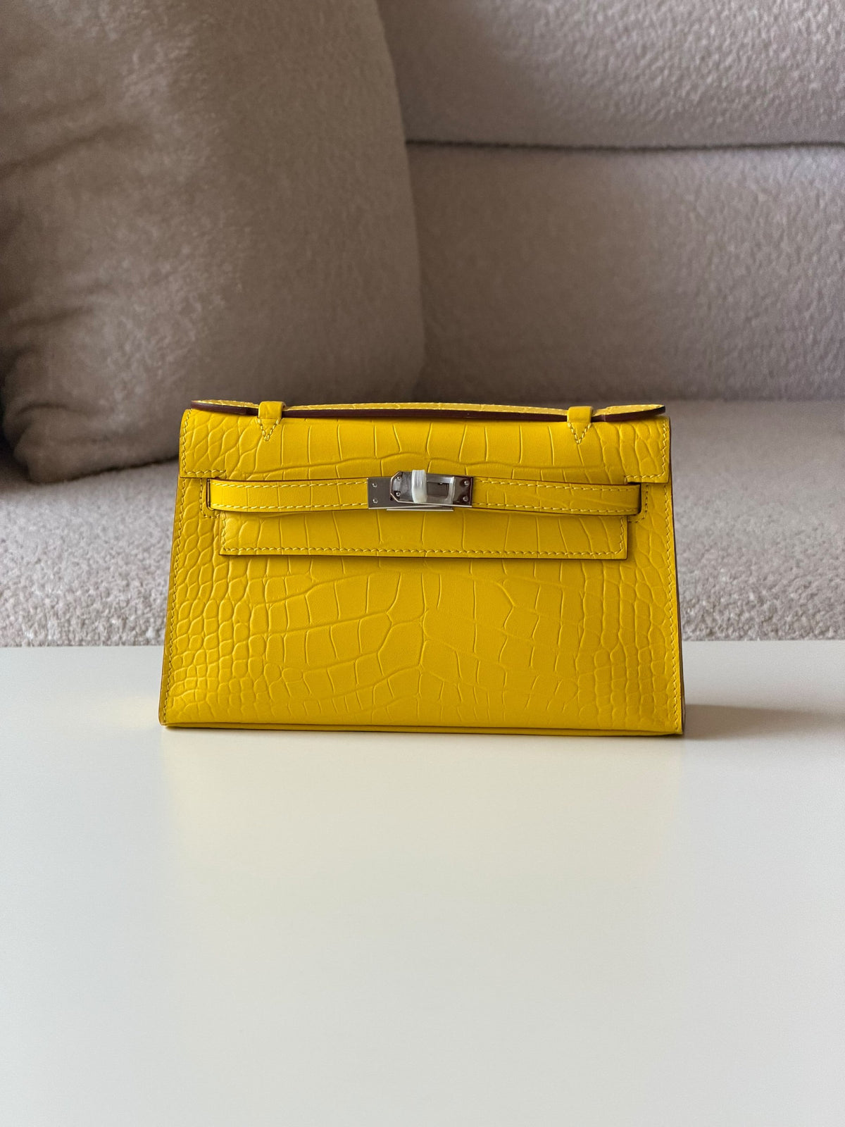 Hermès Clutch - Yellow