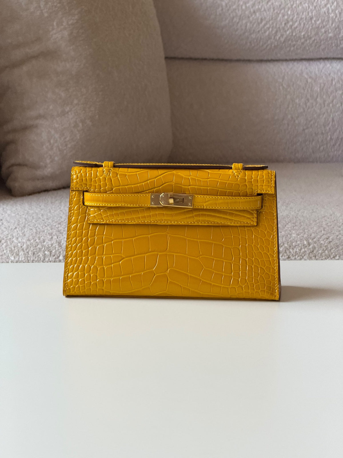 Hermès Clutch - Yellow